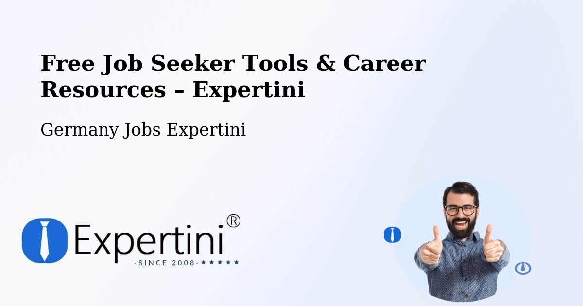 Free Job Seeker Tools & Career Resources – Lübbenau - Lübbenau, Germany Jobs Expertini