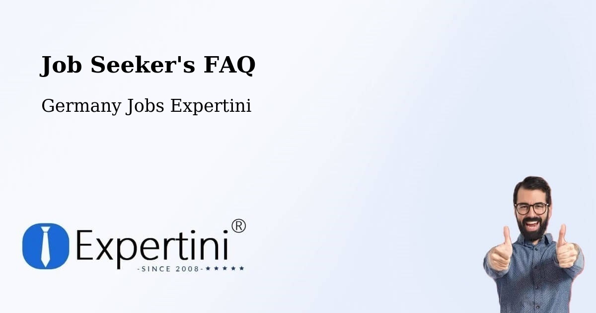 Job Seeker FAQ – Lübbenau - Germany Jobs Expertini