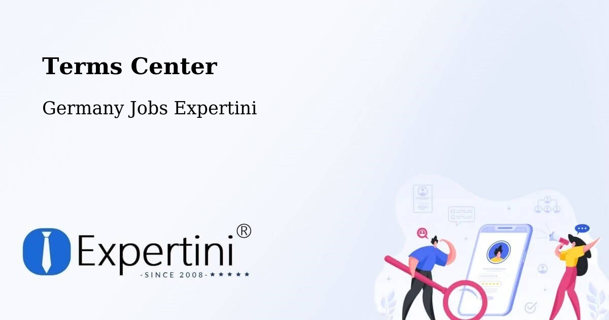 Terms of Service – Lübbenau - Germany Jobs Expertini